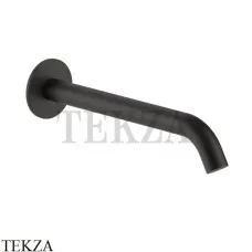 Fantini Nostromo Излив настенный для раковины 25 см 50S18431, Deep Black PVD