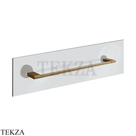 Gessi Origini Полотенцедержатель для крепления на стекло, 45 см 66513-791, Deep Bronze Br. PVD