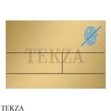 TECE Square II Панель смыва для унитаза без отпечатков 9240847, цвет золото сатин TECE Square II Панель смыва для унитаза без отпечатков 9240847, цвет золото сатин