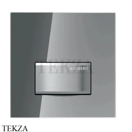 Geberit Sigma50 Клавиша смыва для писсуара, стекло 116.016.SD.5, цвет дымчатый