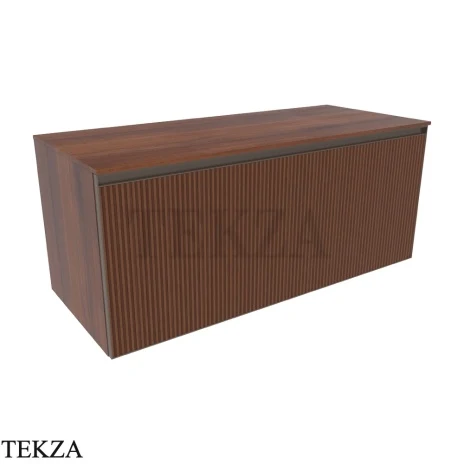 Flaminia Cubika модуль хранения подвесной 120×50×50 см, 1 ящик и внутренний ящик, орех Noce Greca