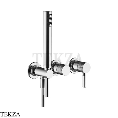 Gessi INCISO SHOWER Смеситель для душа с гарнитуром 58345-031, хром глянец