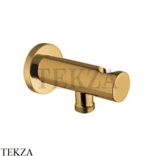 FIMA Carlo Frattini WELLNESS Держатель для душа с подводом воды F2287OS, Brushed gold