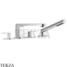 Dornbracht LULU Смеситель на борт ванны, с гарнитуром 27512710-00, хром глянец