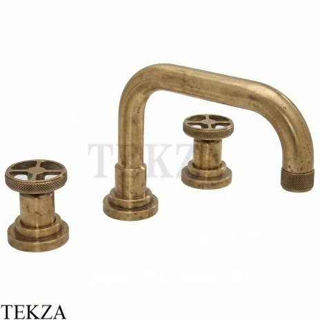 Nicolazzi Arena Смеситель для раковины, без гарнитура 3318TCOG44, Raw Brass