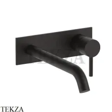 Fantini Nostromo Смеситель для раковины 20 см, внешняя часть 50S1E813B, Deep Black PVD