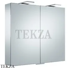 KEUCO ROYAL 15 Зеркальный шкаф с подсветкой 14403171301, алюминий матовый