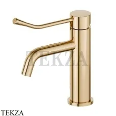 Newform XT Смеситель для раковины с клинической рукояткой 4207.61.020, PVD Glossy Gold