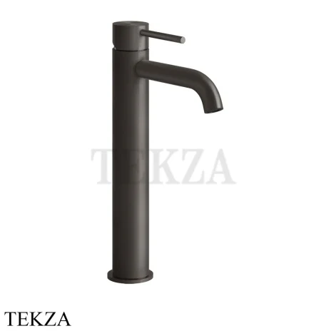 Gessi 316 FLESSA Смеситель для раковины, без сливного гарнитура 54009-707, Black Metal Brushed PVD