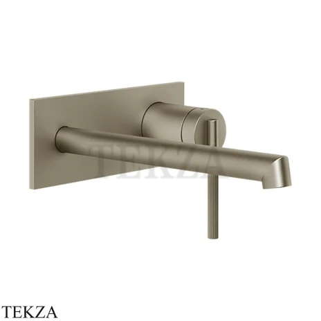 Gessi INGRANAGGIO Смеситель для раковины длинный, внешняя часть 63589-149, Finox Brushed Nickel