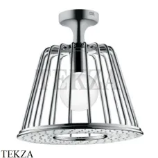 Axor LampShower 1jet Nendo Верхний душ с креплением 26032000, хром глянец