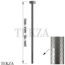 Gessi 316 INTRECCIO Излив для раковины потолочный под размер 54196-239, Steel Brushed