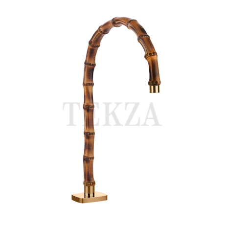 Gessi Jacqueline Излив для раковины высокий на столешницу 77023-735, бронза глянец
