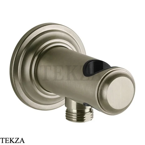 Gessi VENTI20 Держатель для душевой лейки с выводом воды 65161-149, Finox Brushed Nickel
