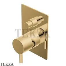 Ritmonio Diametro35 S Смеситель для душа, 2 потока, внешняя часть PR52GC101 CHX, Brushed Champagne