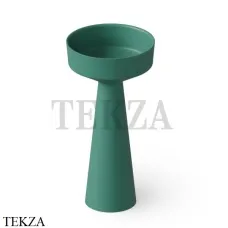 Dea Design Pedestal Basin Раковина напольная Solid Surface DD2018 425 10, Green №10