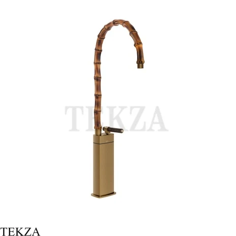 Gessi Jacqueline Смеситель для раковины высокий, без донного клапана 77209-791, бронза Deep