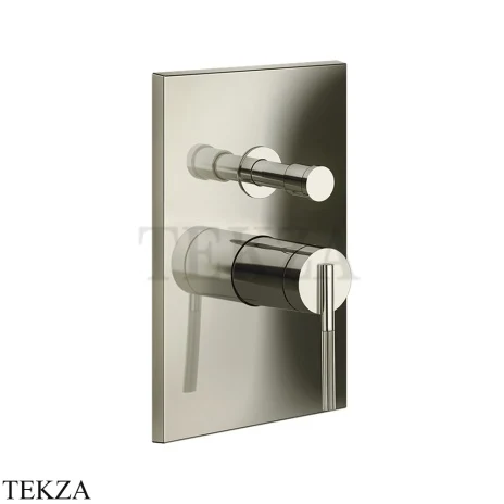Gessi INGRANAGGIO Смеситель для душа, 2 потока, внешняя часть 63577-720, Nickel PVD