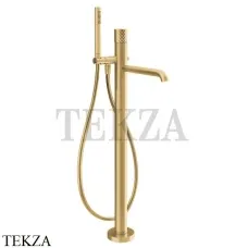 Gessi Habito INTRECCIO Смеситель для ванны напольный, внешняя часть 70128-710, Brass PVD