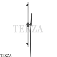 Gessi Habito UNITO Штанга в комплекте с душевой лейкой и шлангом 70045-299, Black XL