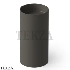 Dea Design Pedestal Basin Раковина напольная круглая Solid Surface DD2012 450 5, Graphite №5