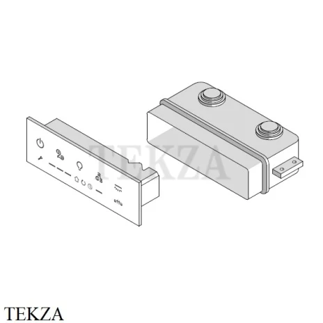 Effegibi  Панель управления внутренняя Effe Nuvola, сенсорная для парогенератора ME60000042