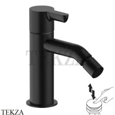 Fantini Icona Classic Смеситель для биде, с донным клапаном 5313R408F, Черный матовый