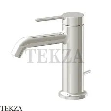 FIMA Carlo Frattini SNAP Смеситель для раковины, с донным клапаном F3111SN, Brushed nickel