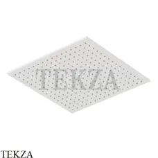 Zucchetti Верхняя душевая лейка 40х40 для кронштейна Z94270.W1, bianco opaco goffrato