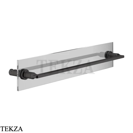Gessi INCISO accessories Полотенцедержатель для крепления на стекло, 60 см 58617-187, Aged Bronze