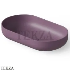 Dea Design Washbasins Раковина настольная овальная Solid Surface DD9104 580 8, Lavender №8