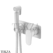 Boheme SPECTRE Гигиенический душ со смесителем, комплект 457-MW, matt white