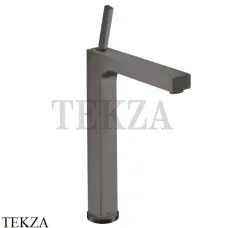 Axor Citterio Смеситель для раковины высокий 280, с донным клапаном 39020340, Brushed Black Chrome