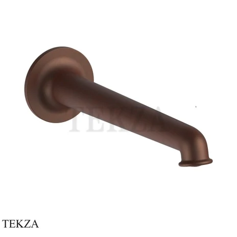 Fantini Flora Излив для раковины 200 на стену 76S5Z618, Matt Mokka PVD