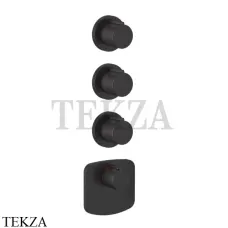 Gessi Ingranaggio-Anello Термостат для душа, 3 потока, внешняя часть 43236-187, Aged Bronze Gessi Ingranaggio-Anello Термостат для душа, 3 потока, внешняя часть 43236-187, Aged Bronze