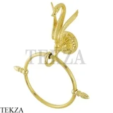 Migliore LUXOR Держатель для полотенца кольцевой 26122, золото глянец