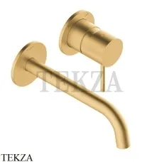 Bossini Teo Смеситель для раковины 185, внешняя часть Z00730.043, Золото Satined