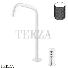 FIMA Carlo Frattini Spillo TECH G Смеситель для раковины, с донным клапаном F3271TNDGBS, белый матовый