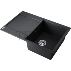 Omoikiri Daisen 78T Кухонная мойка Tetogranit прямоугольная с крылом 4993527 черный