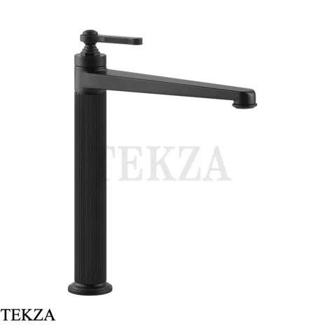 Gessi VENTI20 Смеситель для раковины высокий, с донным клапаном 65003-299, Black XL