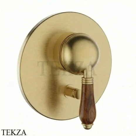 Nicolazzi Forest Смеситель для душа. 2 потока, внешняя часть, 3460EXTOS77, Brushed brass