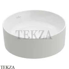Villeroy & Boch COLLARO Раковина накладная, без перелива 4A184001, белый глянец