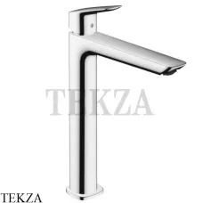 Hansgrohe Logis Смеситель для раковины 240 Fine, с донным клапаном 71257000, хром глянец