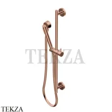 Ritmonio SHOWER Душевой гарнитур на штанге с выводом 74W015 F32, Rose Gold