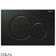 Geberit Sigma01 Клавиша смыва пластик 115.770.DW.5, черный глянцевый