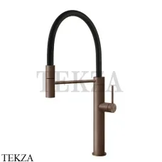 Gessi KITCHEN 316 Смеситель для кухни полупрофессиональный 60010-708, Copper Brushed