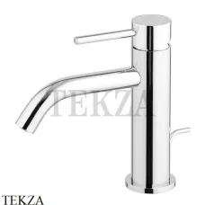 FIMA Carlo Frattini Spillo UP Смеситель для раковины, с донным клапаном F3031XSBS, белый матовый