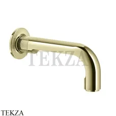Gessi INCISO Излив для ванны настенный 190 см 58103-710, Brass PVD
