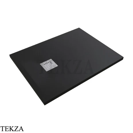 Flaminia CM3 поддон душевой керамический 70×90×3 см, чёрный Nero матовый