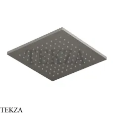 Zucchetti Верхняя душевая лейка 20х20 для кронштейна Z94268.C51, brushed metal black